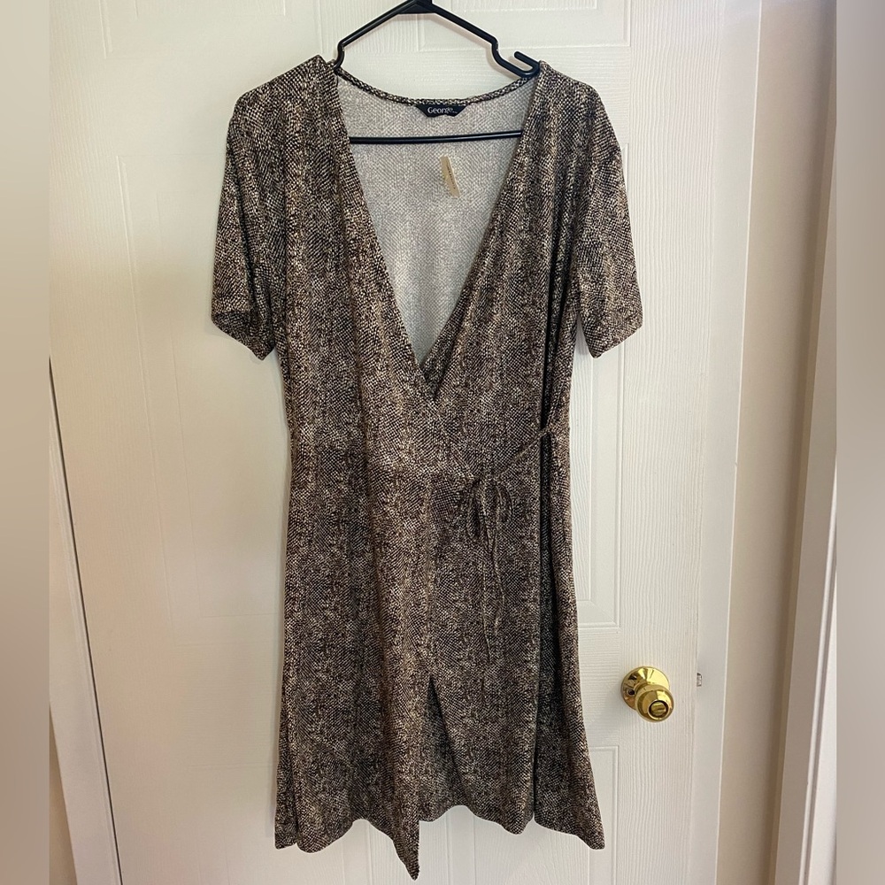 George wrap dress